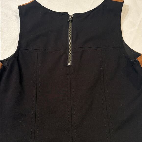 Sanctuary Women's Faux Brown Suede Shift Dress Size XS - Picture 6 of 10